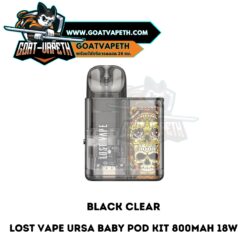 Lost Vape Ursa Baby Pod Kit Black Clear