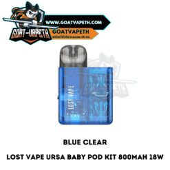 Lost Vape Ursa Baby Pod Kit Blue Clear