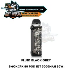 Smok Ipx 80 Pod Kit Fluid Black Grey
