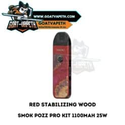 Smok Pozz Pro Pod Kit Red Stabilizing Wood