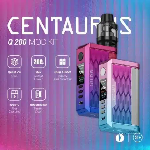 Lost vape Centaurus Q200 Mod Kit (10)