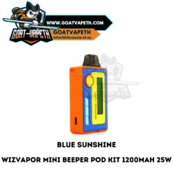 Wizvapor Mini Beeper Pod Kit Blue Sunshine
