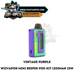 Wizvapor Mini Beeper Pod Kit Vintage Purple