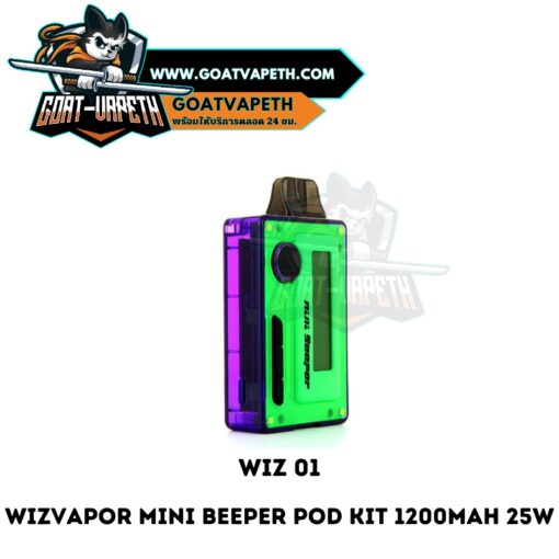 Wizvapor Mini Beeper Pod Kit Wiz 01