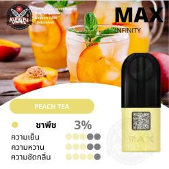 MAX INFINITY POD PEACH TEA