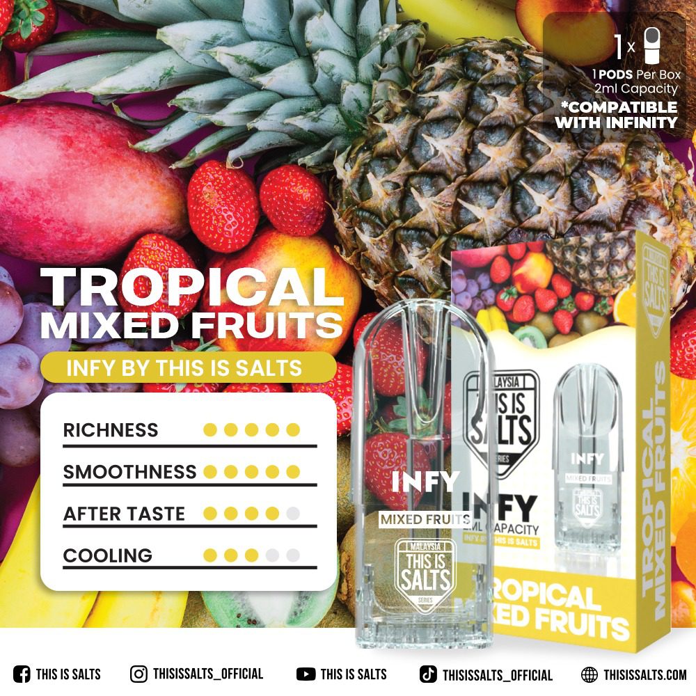 THIS IS SALT INFY POD TROPICAL MIXED FRUITS