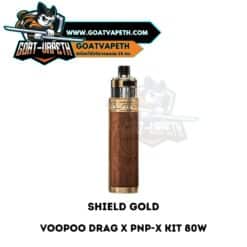 Voopoo Drag X PNP X Kit Shield Gold