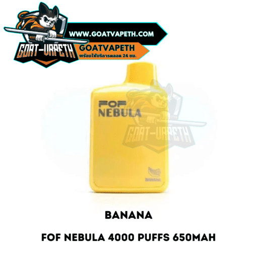 FOF Nebula 4000 Puffs Banana