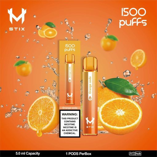 Marbo M Stix 1500 Puff Orange Soda