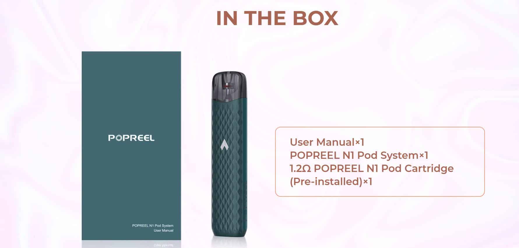 Review Popreel N1 Package List