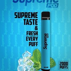 Supreme Pod 2000 Puffs Cool Mint