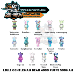Liuli Gentleman Bear 4000 Puffs