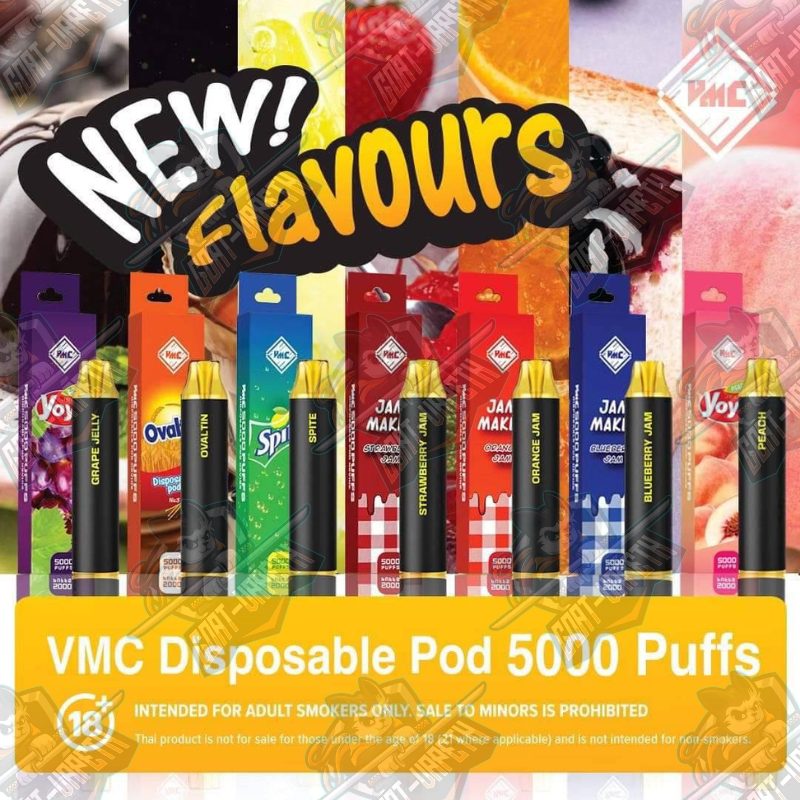 VMC 5000 Puffs New Flavor