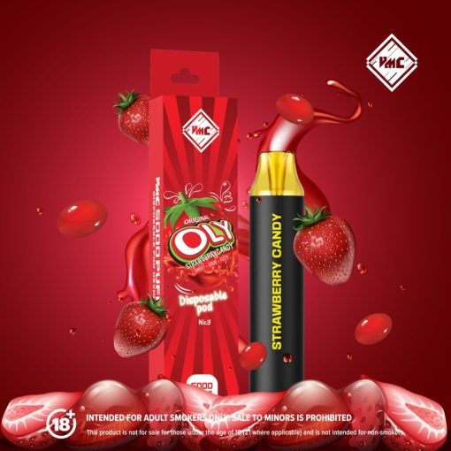 VMC 5000 Puffs Oly Strawberry Candy