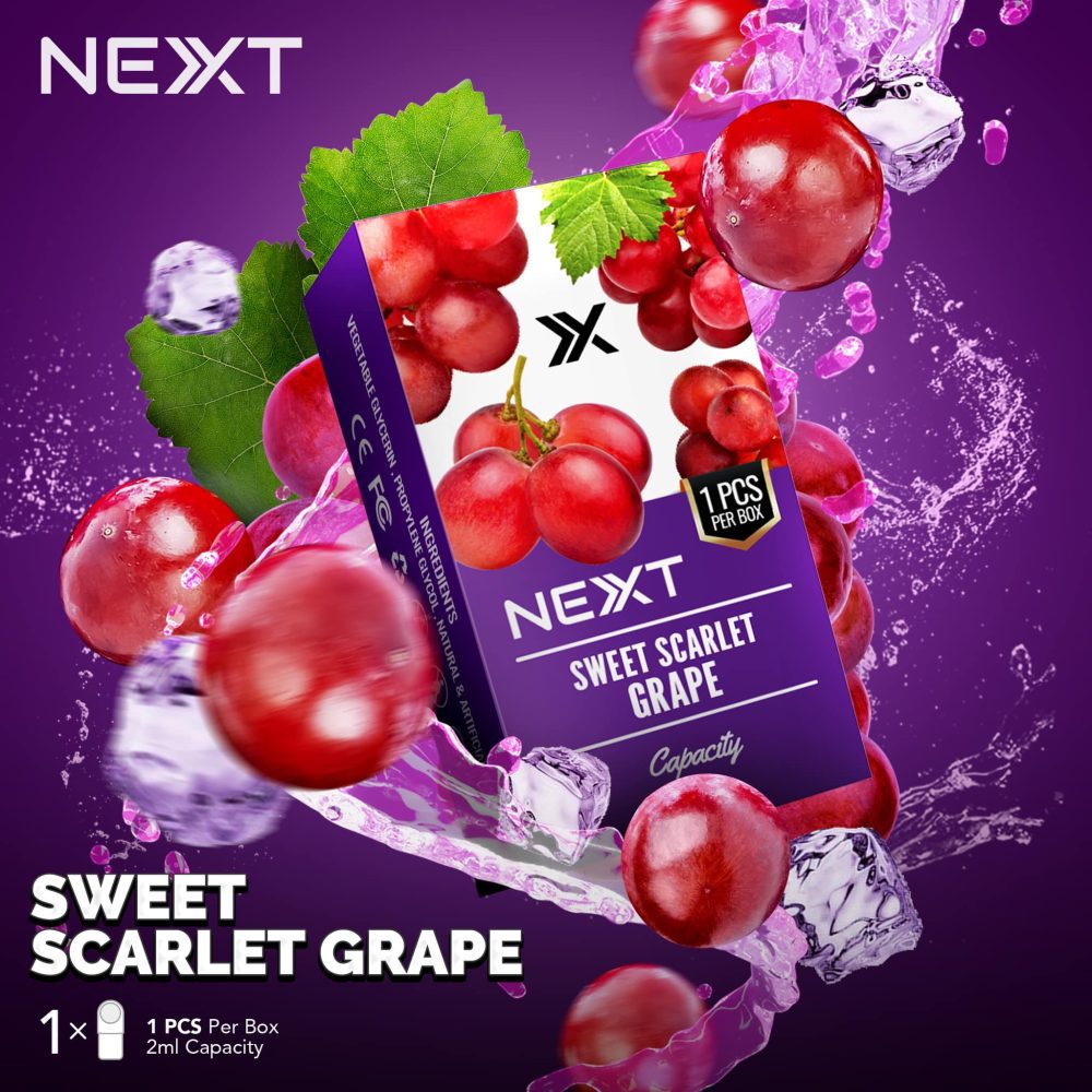 Next Pod Sweet Scarlet Grape