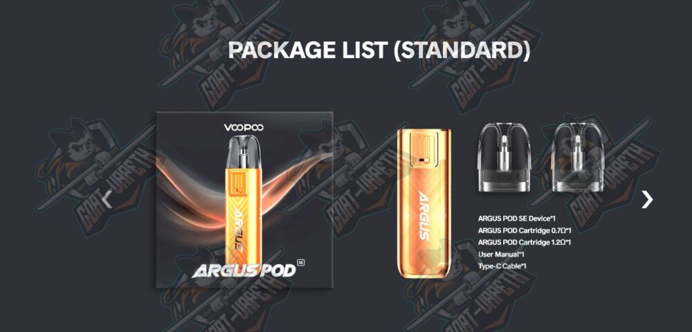 Argus Pod Se Package List