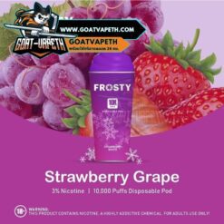 Frosty 10000 Puffs Strawberry Grape