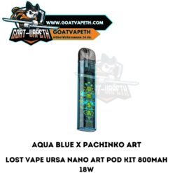 Aqua Blue X Pachinko Art