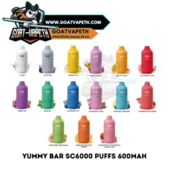 Yummy Bar SC6000 Puffs