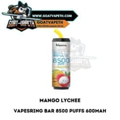 Vapesring Bar 8500 Puffs Mango Lychee
