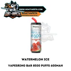 Vapesring Bar 8500 Puffs Watermelon Ice