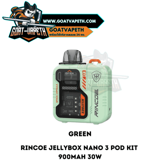 Rincoe Jellybox Nano 3 Pod Kit Green
