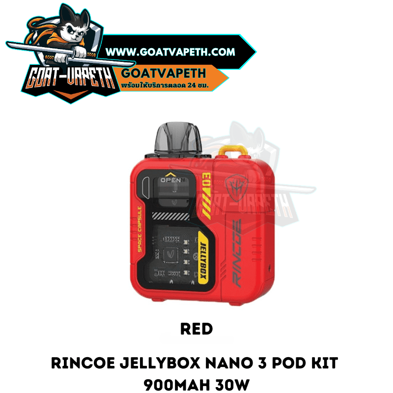 Rincoe Jellybox Nano 3 Pod Kit Red