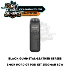 Smok Nord GT Pod Black Gunmetal Leather